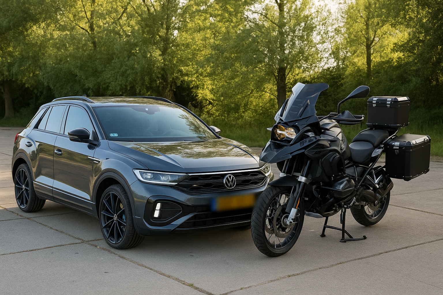Premium voertuigen showcase